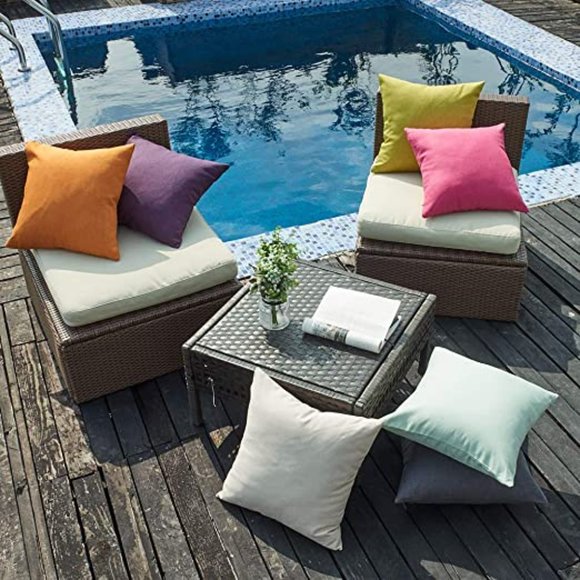 2 PCs Assorted Brand New 18x18 throw Pillow Cover - Picture 12 of 16